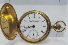 1897 Elgen National Watch Co. Hunter Case Pocket Watch