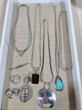 Contemporary Sterling Silver Jewelry Lot