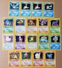 Lot of 18 Rare Holo 1999 Base, Jungle and Fossil Pokemon Cards incl Charizard 4/102