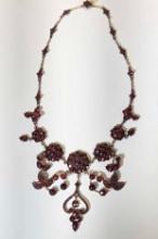 Antique Edwardian Garnet Necklace