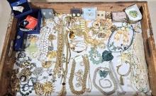 Full Case Lot of Vintage Costume Jewelry