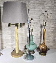 4 Vintage Lamps