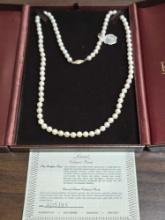 Lorient Cultured Pearl Necklace New in Box