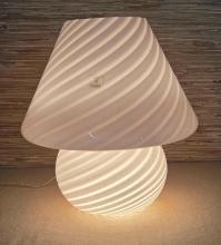 Mid-Century Vetri Murano Art Glass Mushroom Lamp