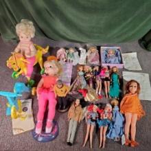 Vintage Toys with Mattel Dancerina, Tippie Toes, Barbie and Kens, Ideal Crissy and More