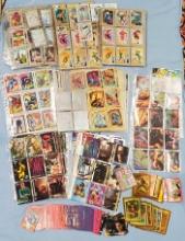 1990, 1991 and 1992 Marvel and DC Comics complete base sets Trading Cards and Some Batman Movie