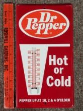 1960s New Old Stock Dr Pepper Thermometer