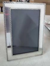 Dated "2000" Tiffany & Co. 925 Sterling Silver Frame For 3 1/2" X 5" Photo