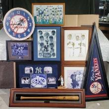 LOOK OUT! The Yanks Are Coming Collection Of New York Yankees Baseball Memorabilia