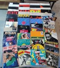 50 Hip Hop/Funk/Rap and Related Vinyl Record Albums, Most 12" Singles, Some Promo