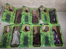 6 Toy Biz Lord of The Rings Action Figures in Boxes