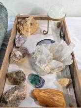 Collection Of Mineral Specimens