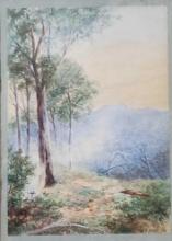 Charles E Astley 1904 Australian Scenic Watercolor Landscape