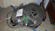 garden hoses, heavy duty with spray heads