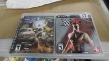 PS3 games, W2k15 and Motorstorm