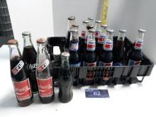 Vintage Pepsi and Coke Bottles