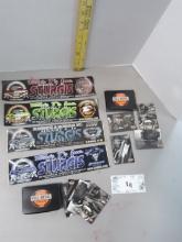 Harley Davidson Stickers, Magnets