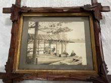 Antique Photo of Nellie at Dock