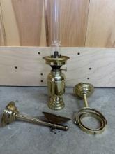 Brass Schooner Oil Lamp
