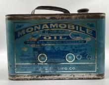 1910's Monamobile 1 Gallon Oil Can