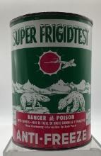 Red & Green...Super Frigidtest Anti-Freeze quart can