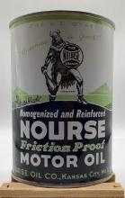 Nourse Friction Proof Quart Oil Can w/ Viking
