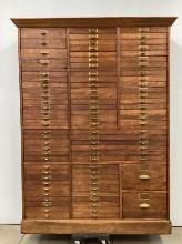 1920's Flat File Cabinet