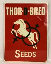 Graphic Thor-O-Bred Seed Sign