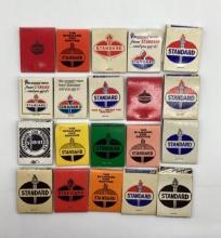 20 Standard Oil Matchbooks
