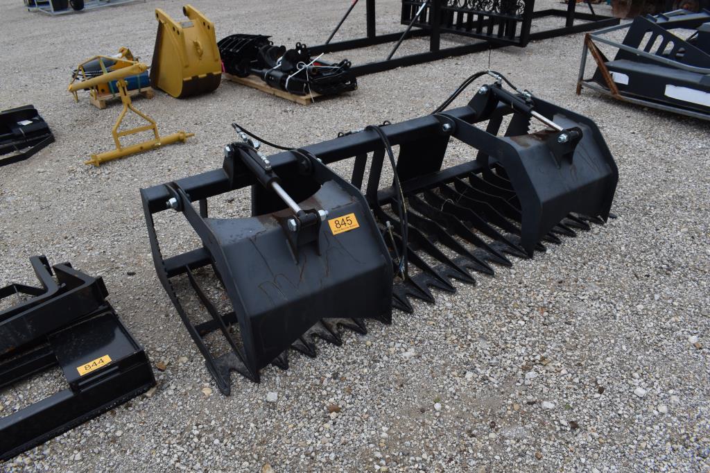 7' SKID STEER GRAPPLE BUCKET