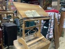Wooden Drafting Table- Very adjustable