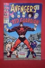 AVENGERS #43 | KEY 1ST APP OF THE RED GUARDIAN! | ICONIC BUSCEMA COVER ART