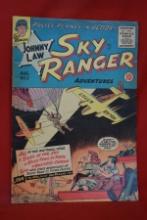 JOHNNY LAW SKY RANGER #3 | POLICE PLANES IN ACTION! | NICE GOLDEN AGE BOOK - 1955!