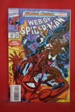 WEB OF SPIDERMAN #103 | VENOM AND MAXIMUM CARNAGE | ALEX SAVIUK COVER ART