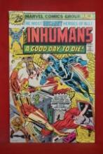 INHUMANS #4 | THE DOOM CALLED SHATTERSTAR! | RICH BUCKLER - 1976