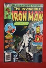 IRON MAN #125 | KEY 1ST COVER APP OF JAMES RHODES, DEMON IN A BOTTLE - NEWSSTAND!