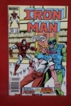 IRON MAN #202 | THE SILVER CENTURION! | BOB LAYTON - NEWSSTAND