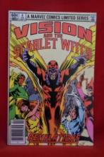 VISION AND SCARLET WITCH #4 | FINAL ISSUE OF 1ST SOLO SERIES | RICK LEONDARDI ART