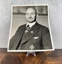 German Knight's Cross Recipient Portrait Photo