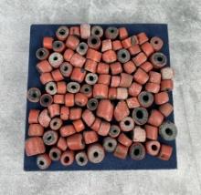 Brick Red Native American Indian Trade Beads