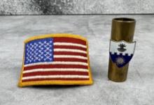 Military Lighter Cover and Patch