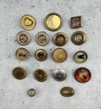 Collection of Antique Bridle Rosettes