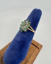 10k Gold Emerald Ring