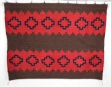 Navajo Indian Late Classic Manta Blanket Rug