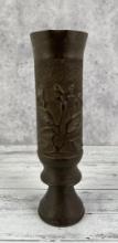 WW1 WWI 75mm Trench Art Shell Vase
