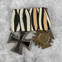 WW1 WWI German Iron Cross Medal Bar
