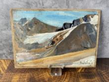 Philip Russell Goodwin Montana Oil Painting