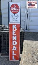 Kendall Motor Oil Sign 11.5 x 57.5
