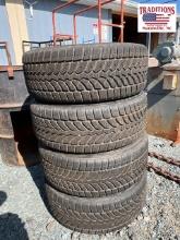 (4) 245/40R20 95W Wheels and Tire