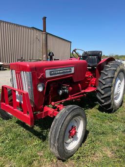 Red International Tractor